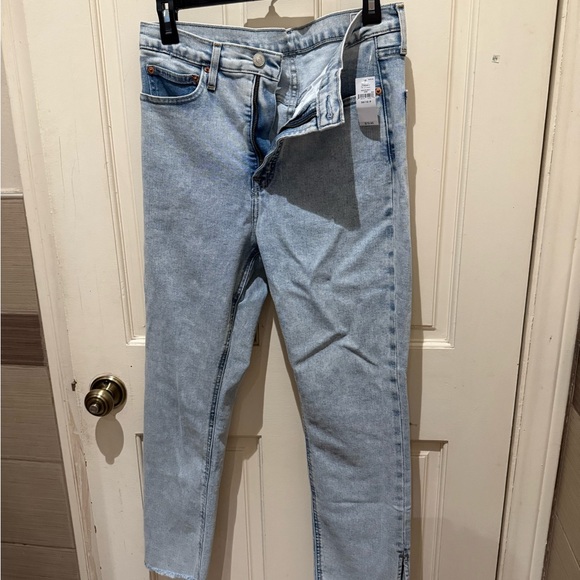 GAP Blue Straight Leg Jeans Classic Style - Picture 3 of 3